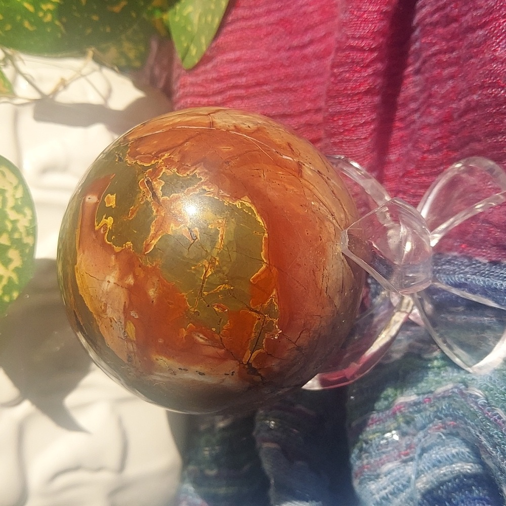 Cherry Creek Jasper Sphere